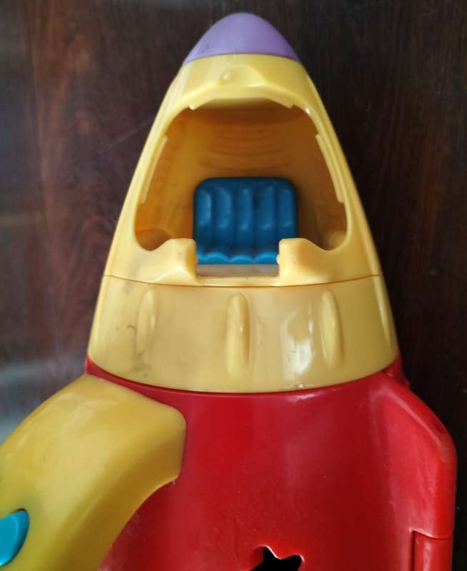 Mickey Mouse battery operated rocket by MattelWalt Disney