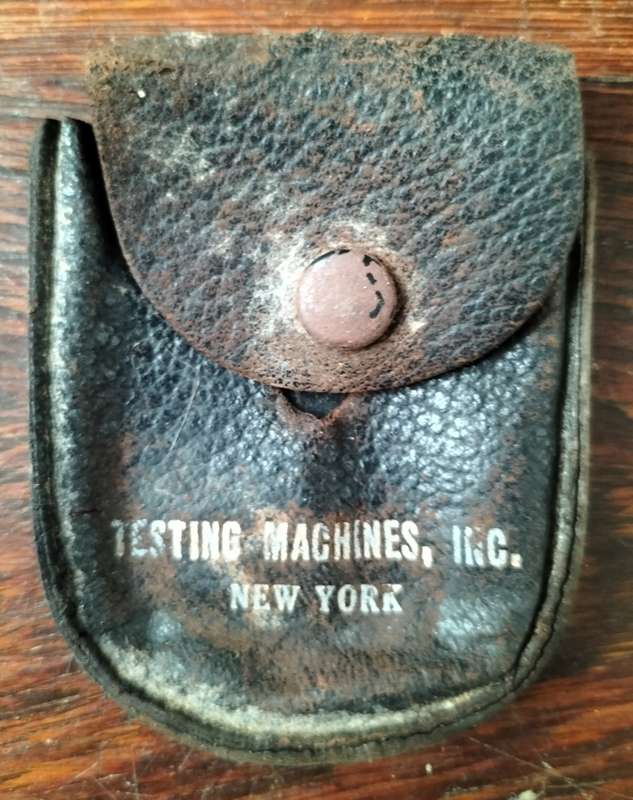 Vintage measuring tool - Testing Machines NY