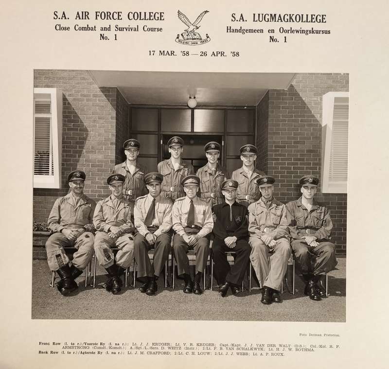 Military photograph - SA Air Force College (1958) -