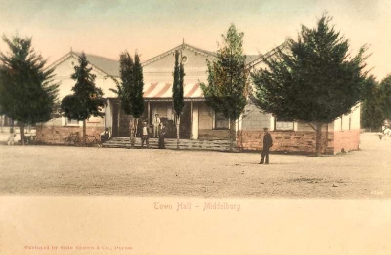 Vintage Picture Postcard - Middelburg (Cape)