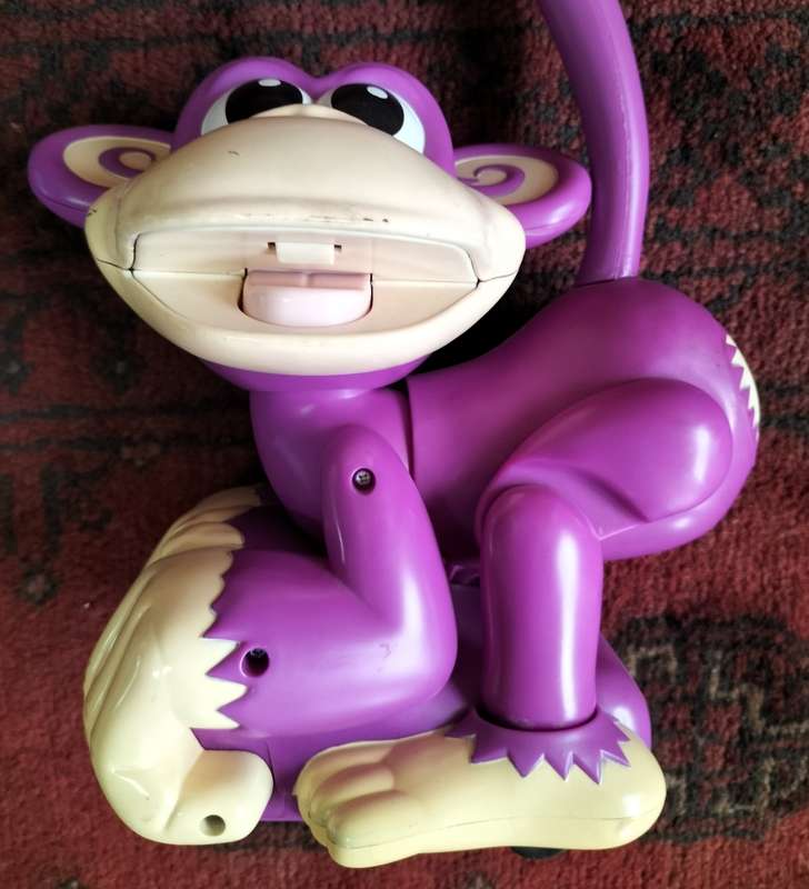 Battery operated Hasbro Monkey
