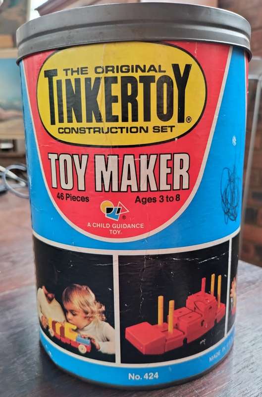 Tinkertoy - Toy maker - No 424 (Incomplete)