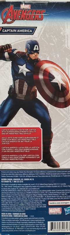 Boxed Captain America (unopened). Marvel Avengers - Titan heros