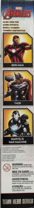 Boxed Captain America (unopened). Marvel Avengers - Titan heros