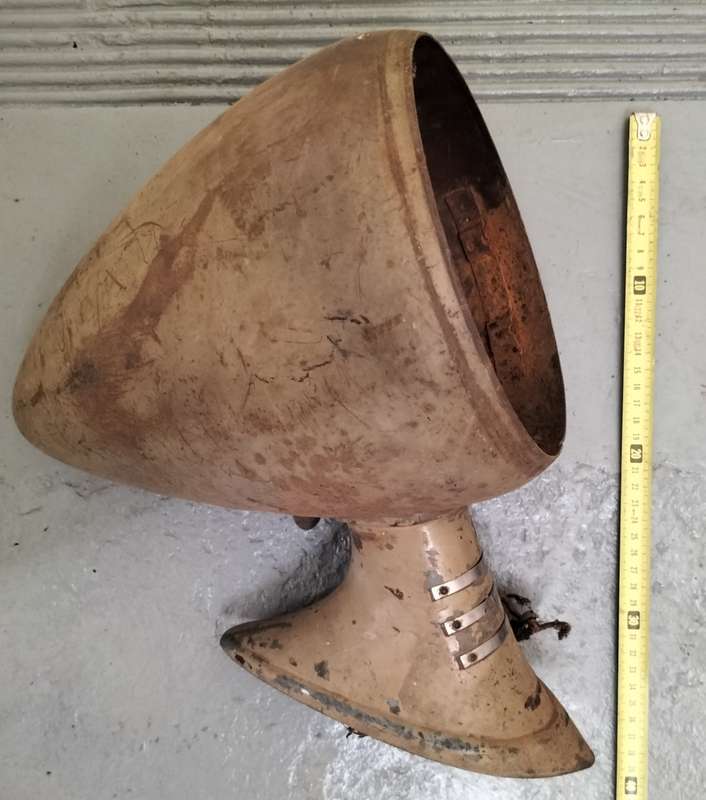 Vintage car headlight for restoration or repurposing
