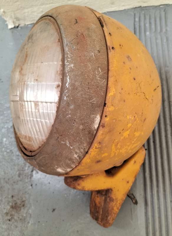 Vintage car headlight for restoration or repurposing