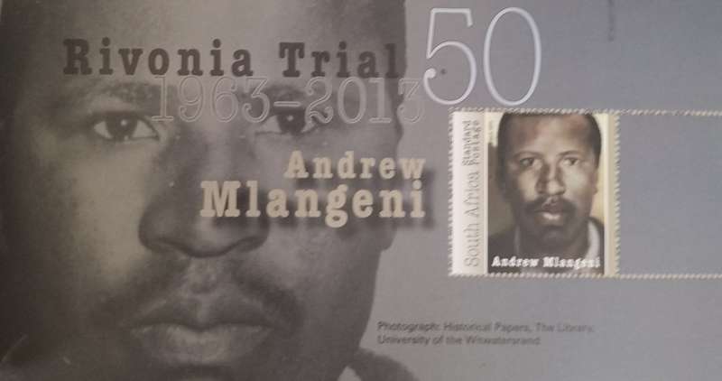 Rivonia Trail booklet with 12 miniature sheets