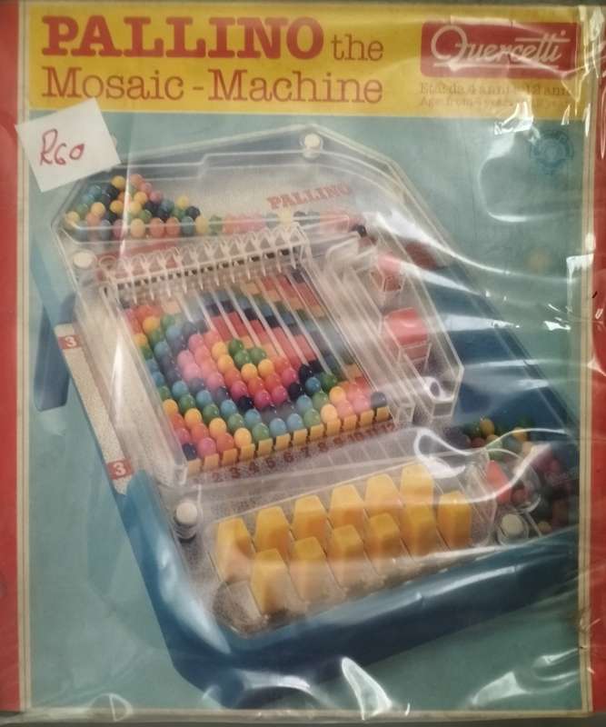 Vintage toy - Pallino Mosaic Machine(New old stock)