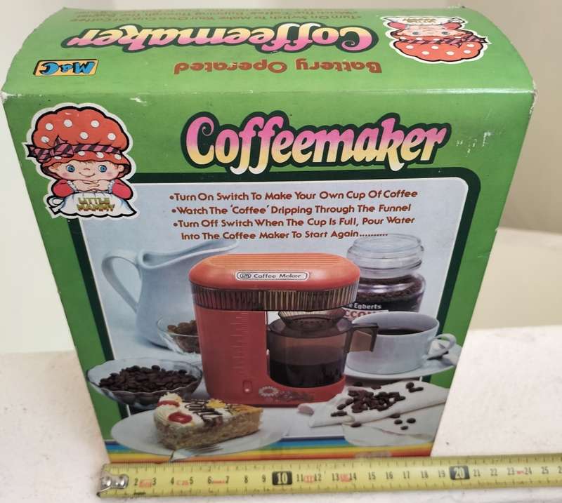 New old stock - Battery operated coffee machine (unopened)