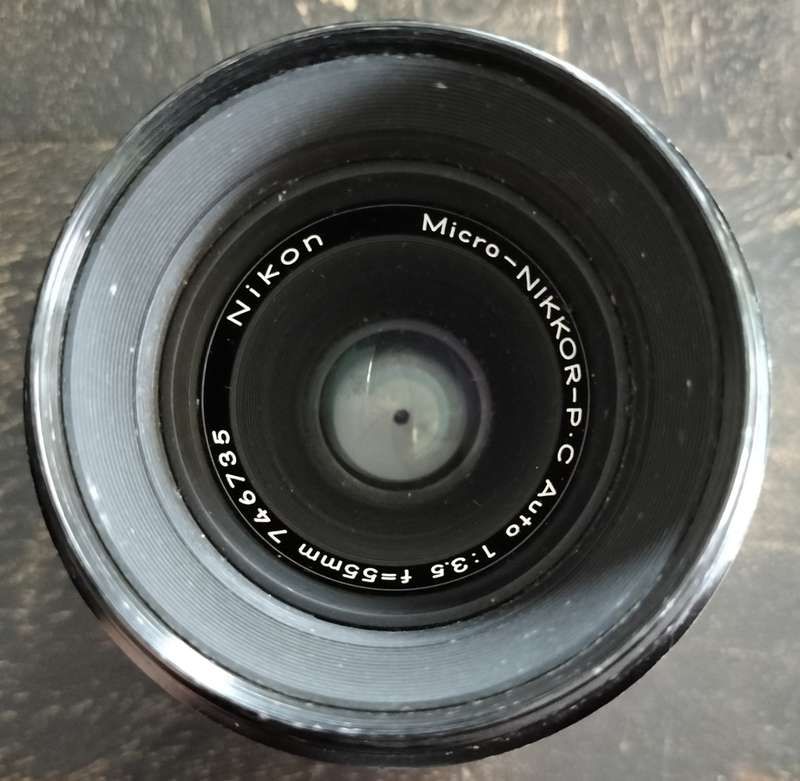 Vintage camera - Nikkormat FT (1965) with micro lens