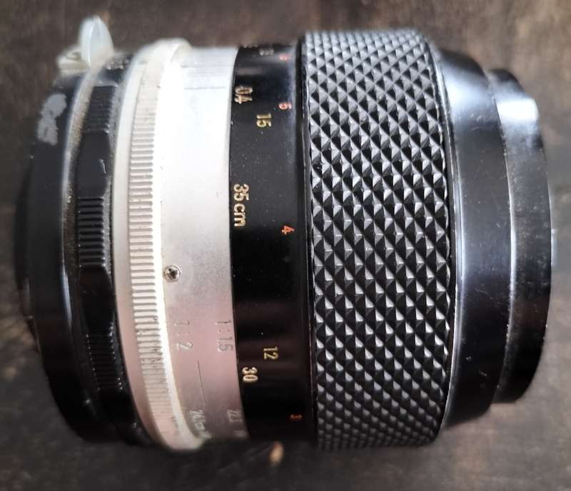 Vintage camera - Nikkormat FT (1965) with micro lens