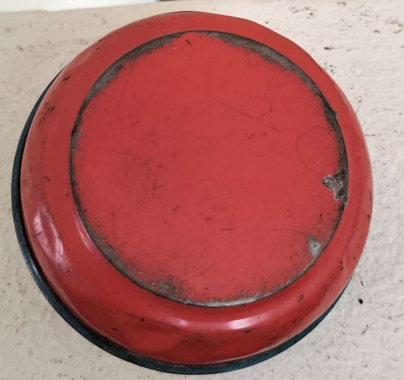 Vintage German tin toy - music box
