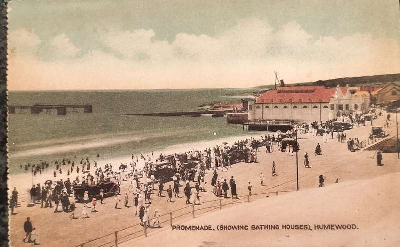 Vintage South African post card - Humewood - Port Elizabeth