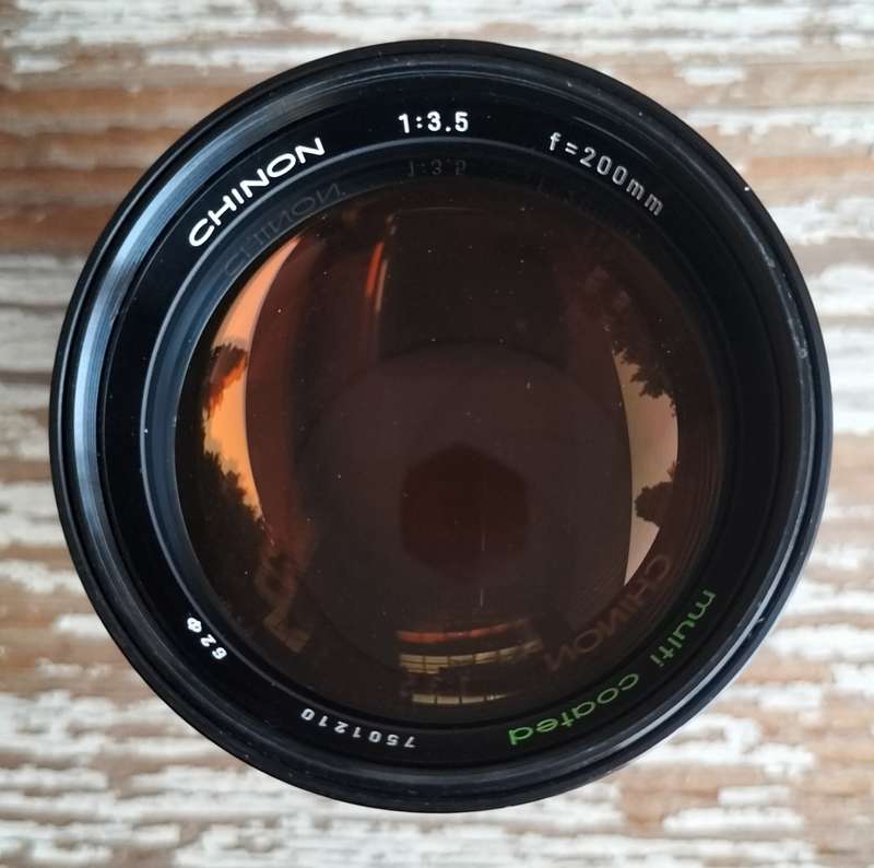 Chinon 200mm multi coated lens