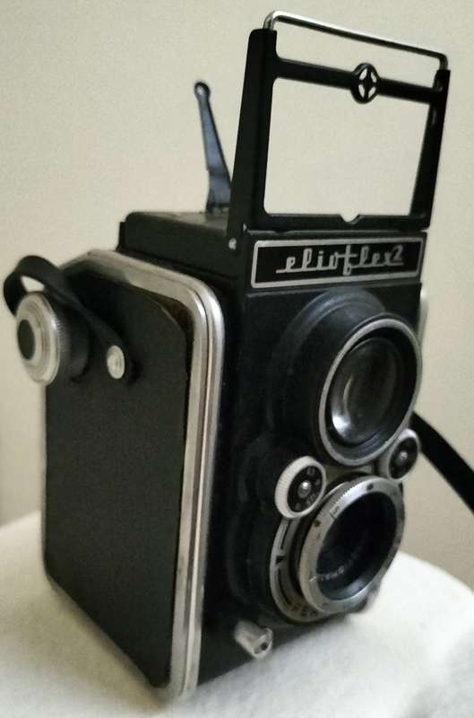Vintage Twin Lens Reflex - Ferrania - Elioflex 2