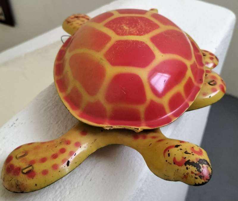Vintage Tin Toy - Mobo Tortoise
