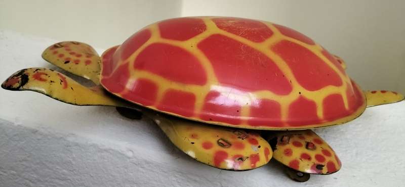 Vintage Tin Toy - Mobo Tortoise