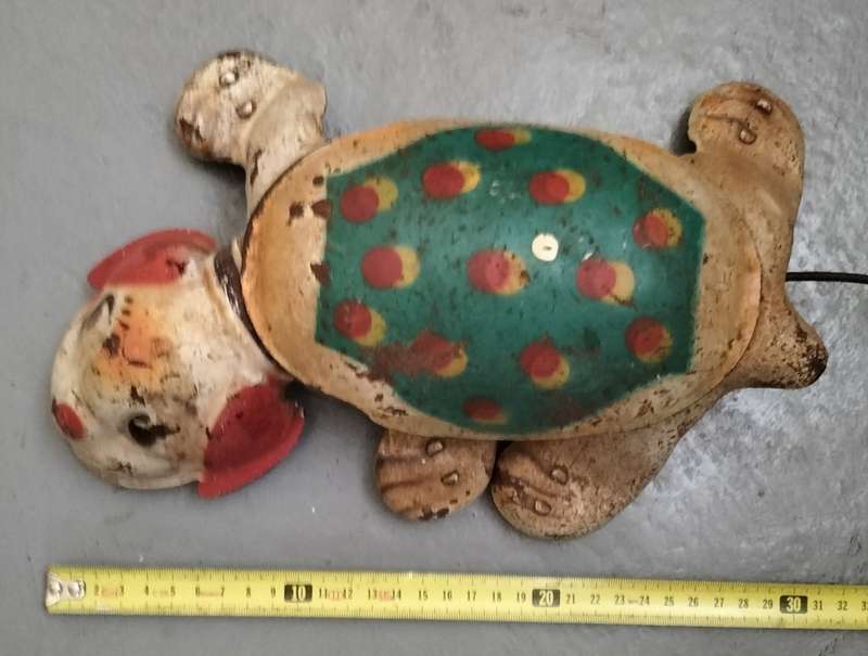 Vintage Tin Toy - Mobo Puppy