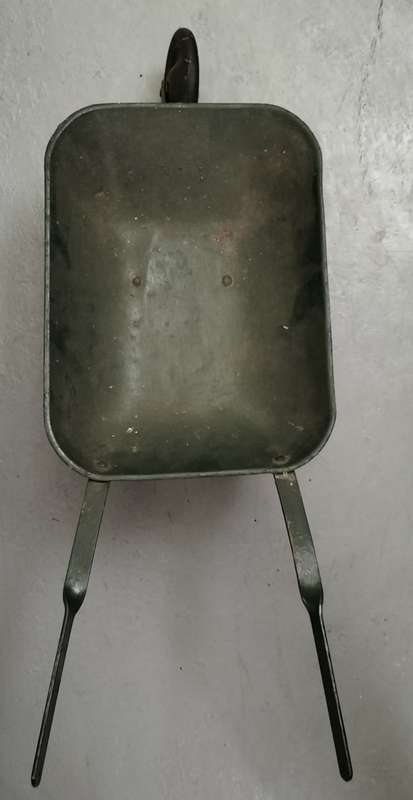 Vintage children`s wheelbarrow (repainted)