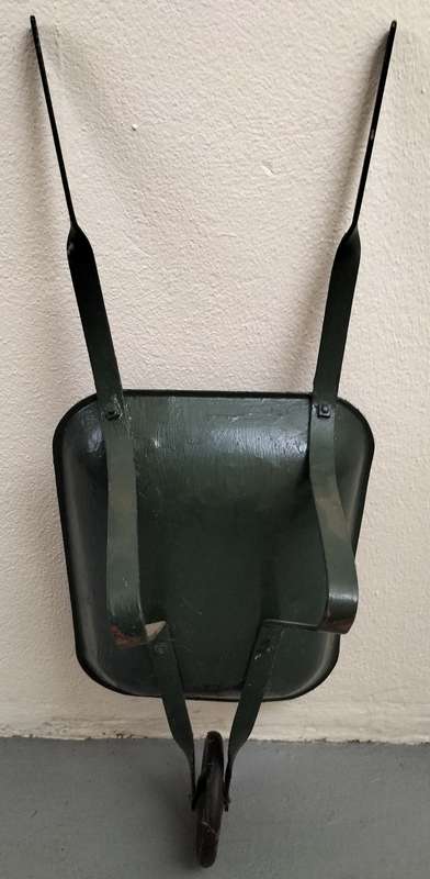 Vintage children`s wheelbarrow (repainted)