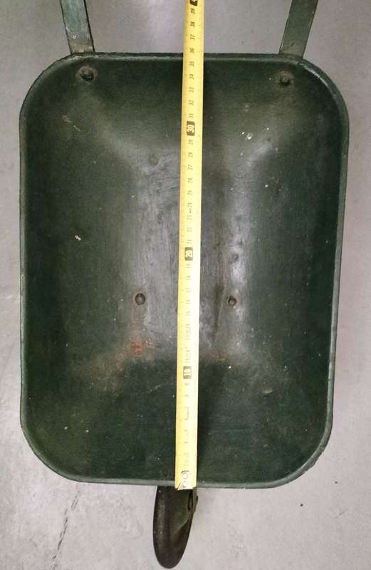 Vintage children`s wheelbarrow (repainted)