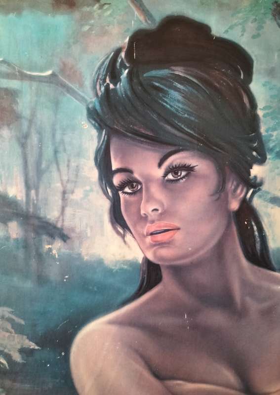 JH Lynch - Nymph - large print (some minor scratches)