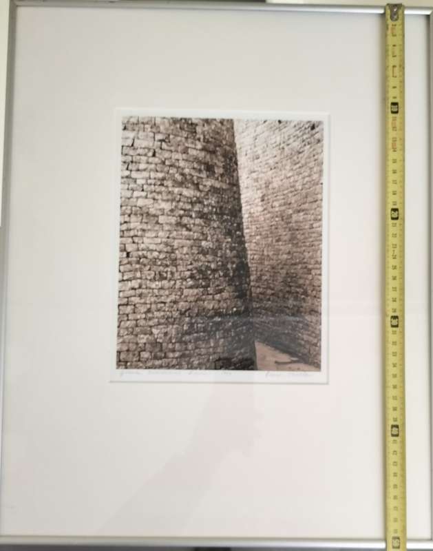 Ivan Muller - Abstract photograph - Zimbabwe Ruins - 1996