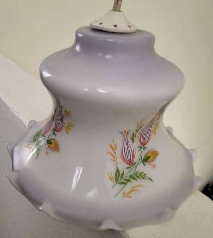 Delicate vintage lamp shade