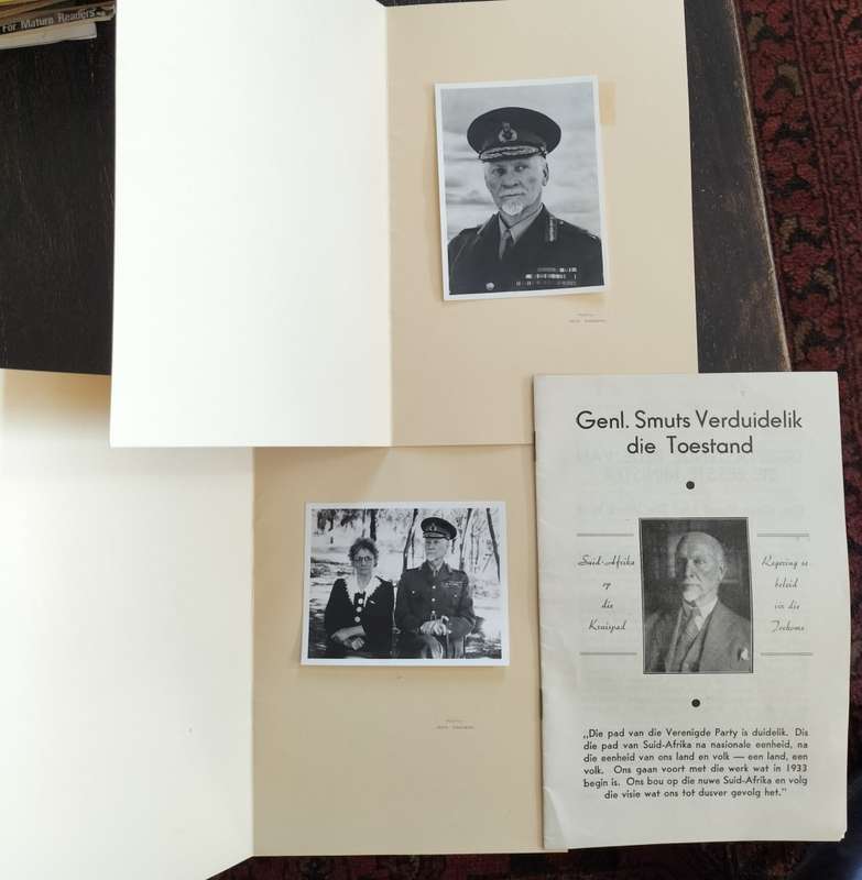 Jan Smuts Campaign material (inclusive of photographs) - Circa 1939