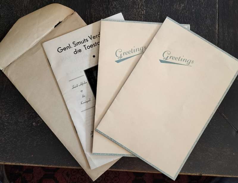 Jan Smuts Campaign material (inclusive of photographs) - Circa 1939