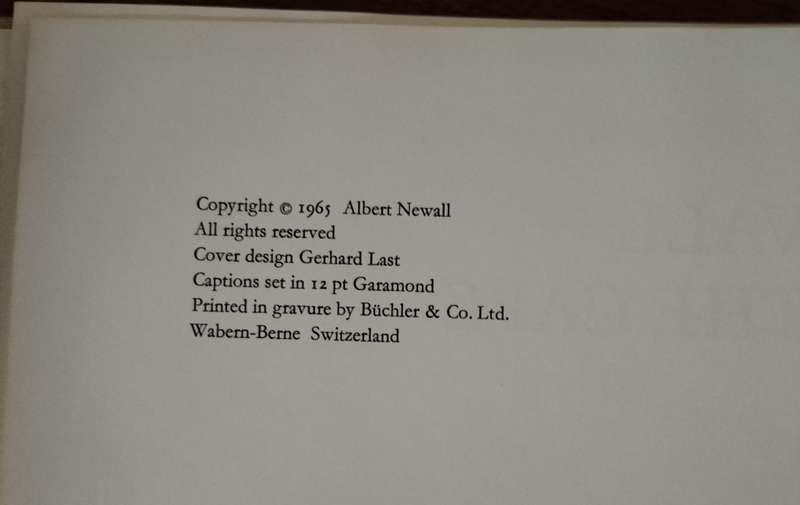 Albert Newall - Images of the Cape (1965) - Highly collectable SA photographic book