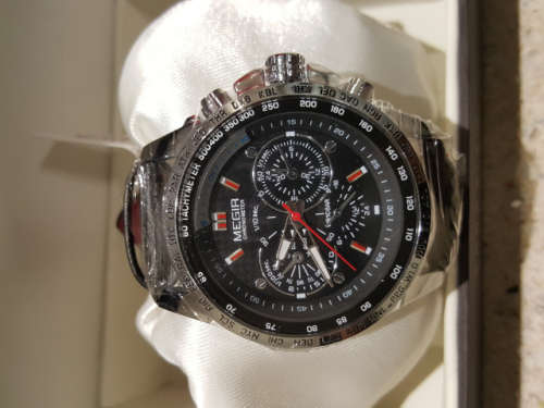 **CRAZY R1 AUCTION***Megir Mens Luxury Quality Watches (No WatchBox)