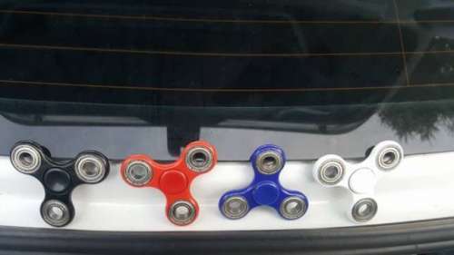 Tri-Spinner Fidget Toy