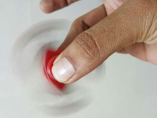 Tri-Spinner Fidget Toy