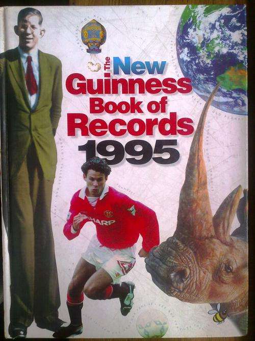 Scarce collectors item. Guinness Book of Records 1995. Hardcover. Pristine Condition