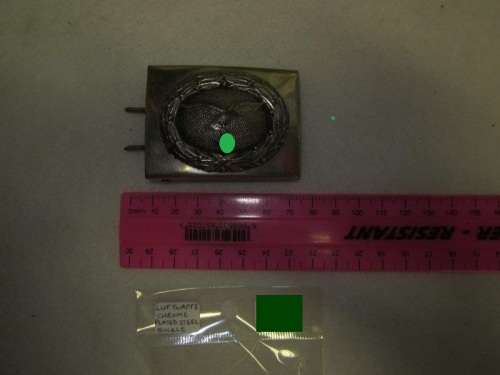luftwaffe chrome plated steel buckle