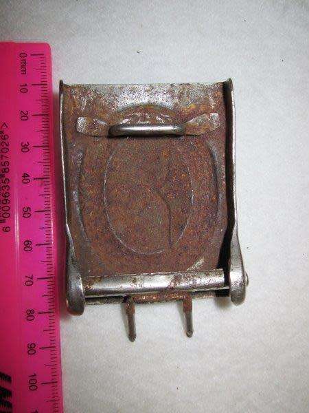 luftwaffe chrome plated steel buckle