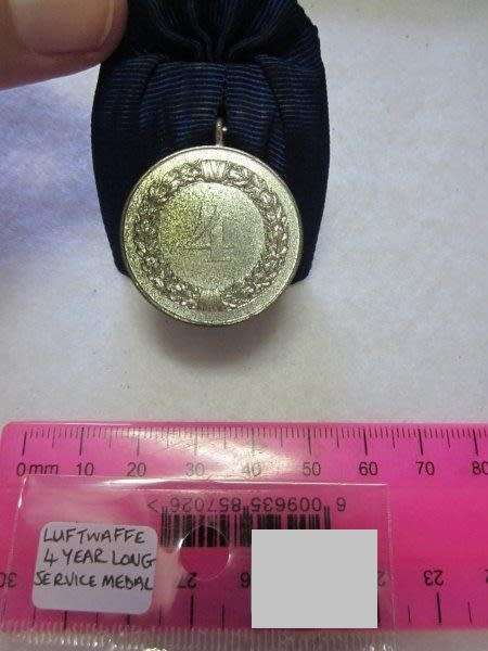 Luftwaffe 4 years long service medal