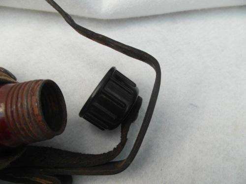 WW2 RED STEEL GERMAN BOTTLE CUP HRE 42