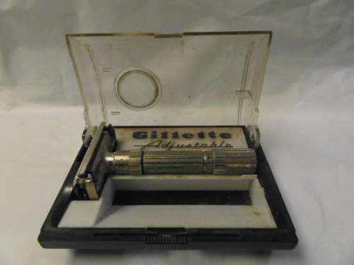 Vintage Gillette Adjustable Razor