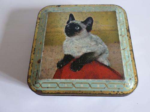 Edward Sharp tin biscuit box circa's 1950's
