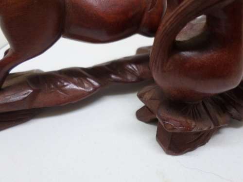 Chinese wooden horses