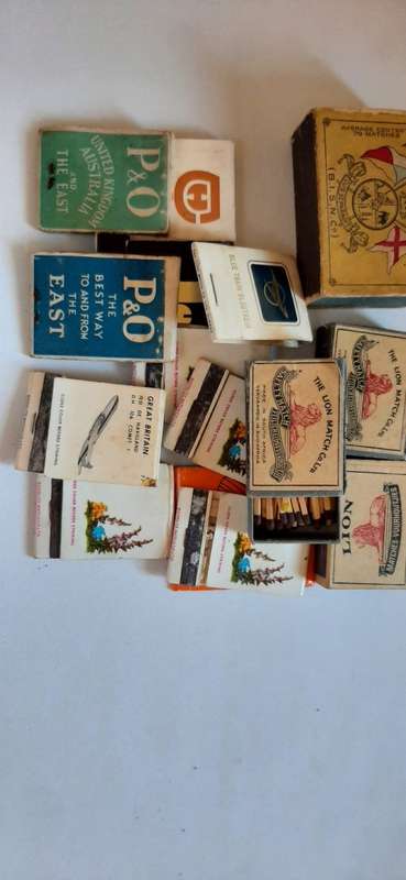 Vintage match boxes
