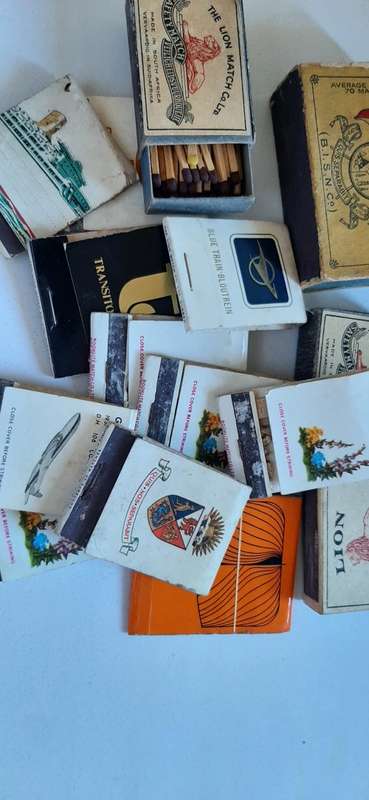 Vintage match boxes