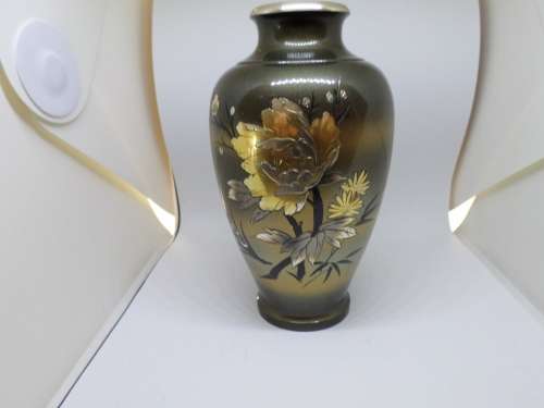 Antique Oriental Metal Vase