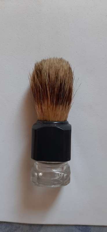 Vintage Omega shaving Brush bristle made in Italy