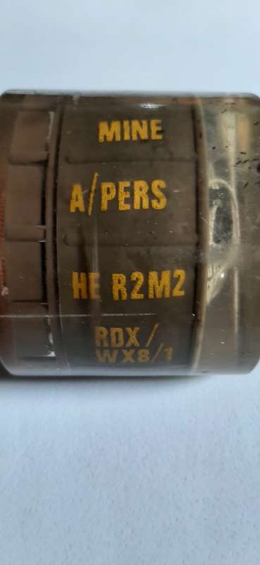 R2M2 REAL MINE USE AS PAPER WEIGH