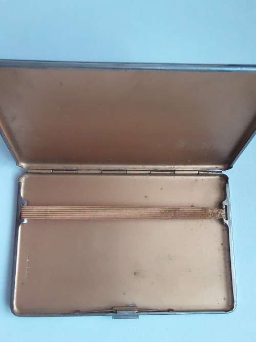 Vintage Cigarette Case with Blackpool Tower circa 1950`s