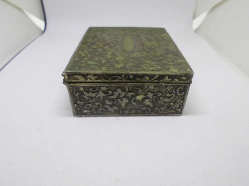 Antique cigars metal box