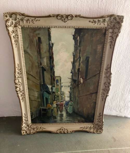 Italian Oil Painting on Board